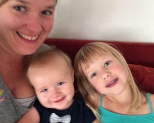Aviva, Henry & Livia. Holding still at the same time isn't easy.