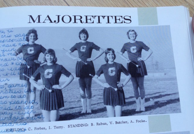 Claremont senior high yearbook, 1962